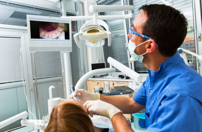 intraoral camera dentist in roseville